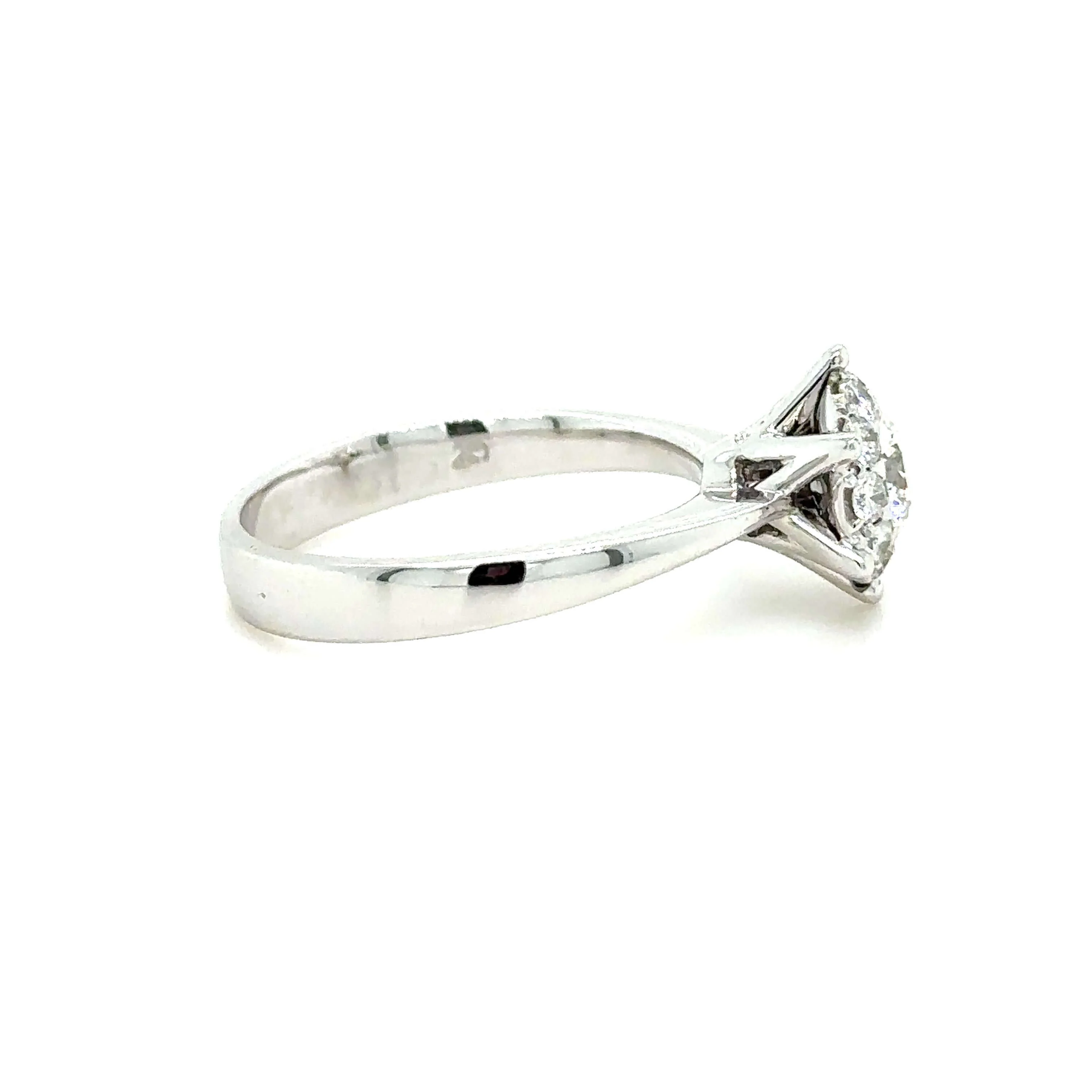 Bespoke Custom Ladies Diamond Ring 0.60ct - Image 4