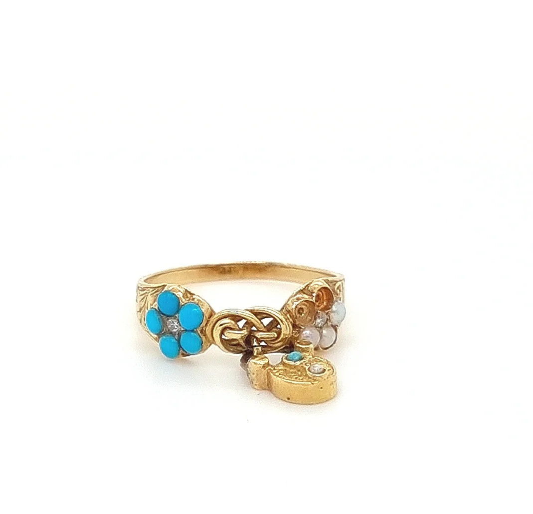 Bespoke Georgian Lovers Ring - Image 3