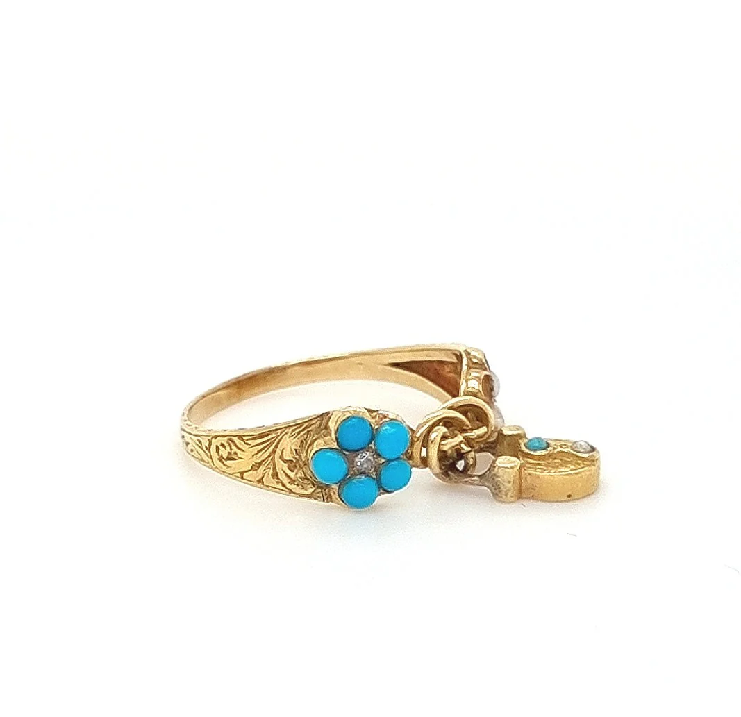 Bespoke Georgian Lovers Ring - Image 5