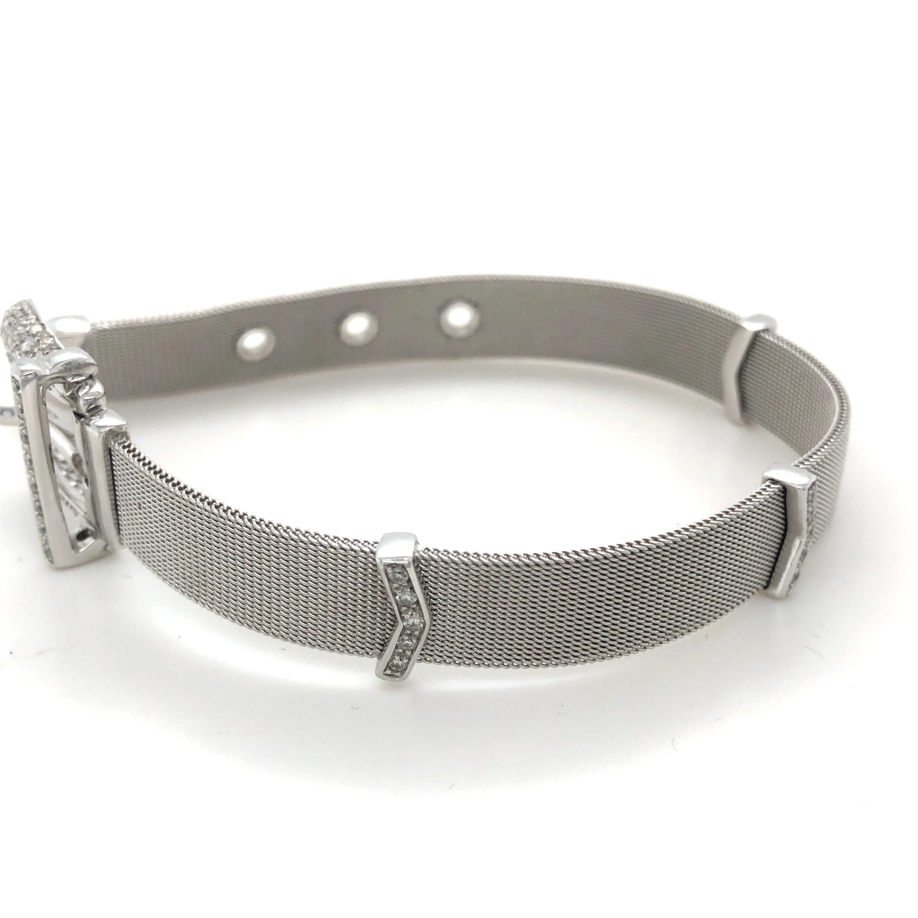 Bespoke Handmade Diamond Bracelet - Image 3