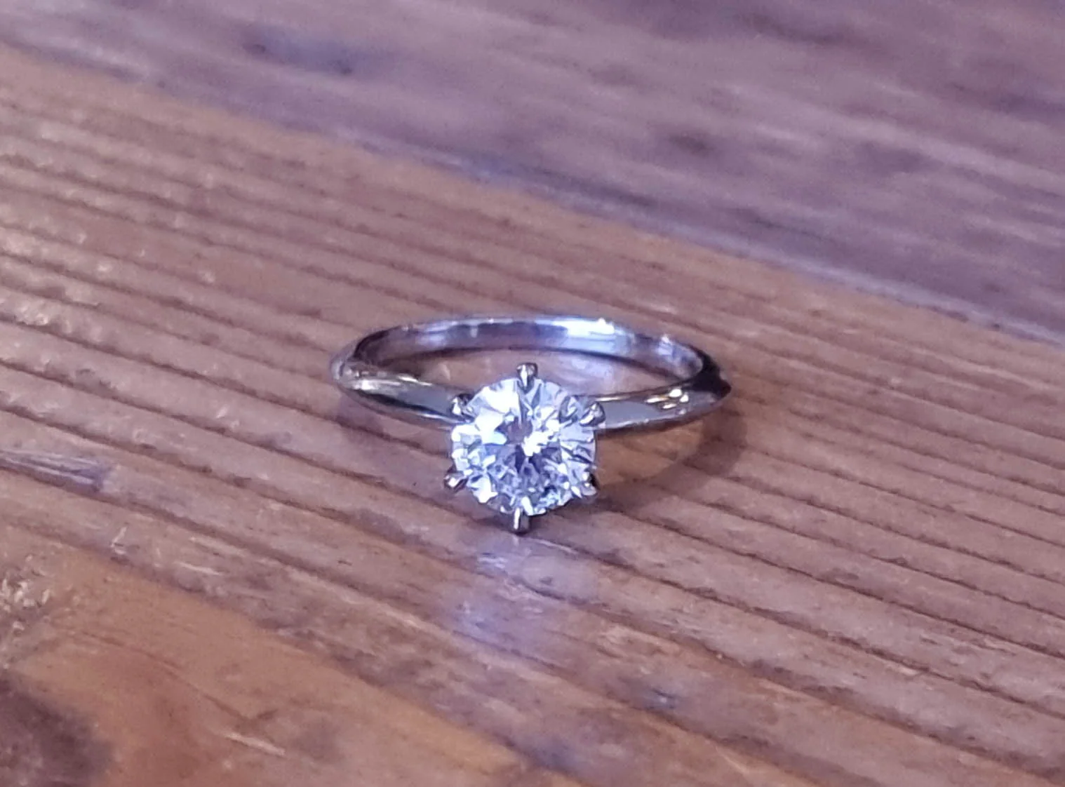 Bespoke Tiffany Style solitaire ring 1.05ct - Image 3