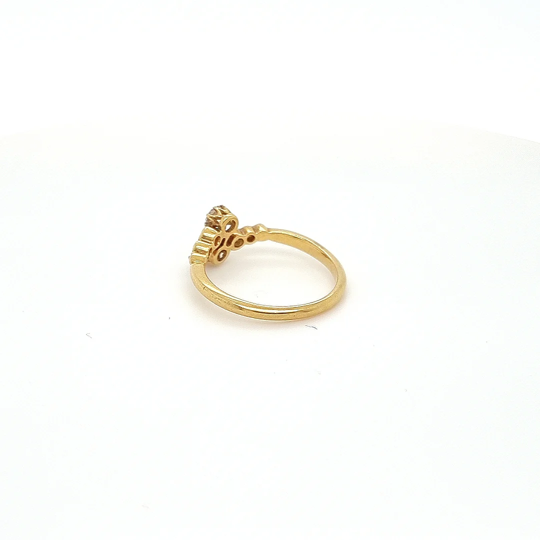 Antique Burmingham Diamond Ring - Image 6