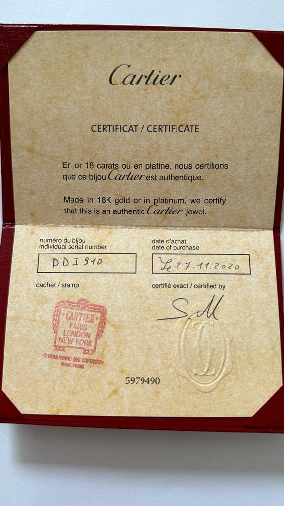 Cartier Diamond Ring 0.90ct - Image 15