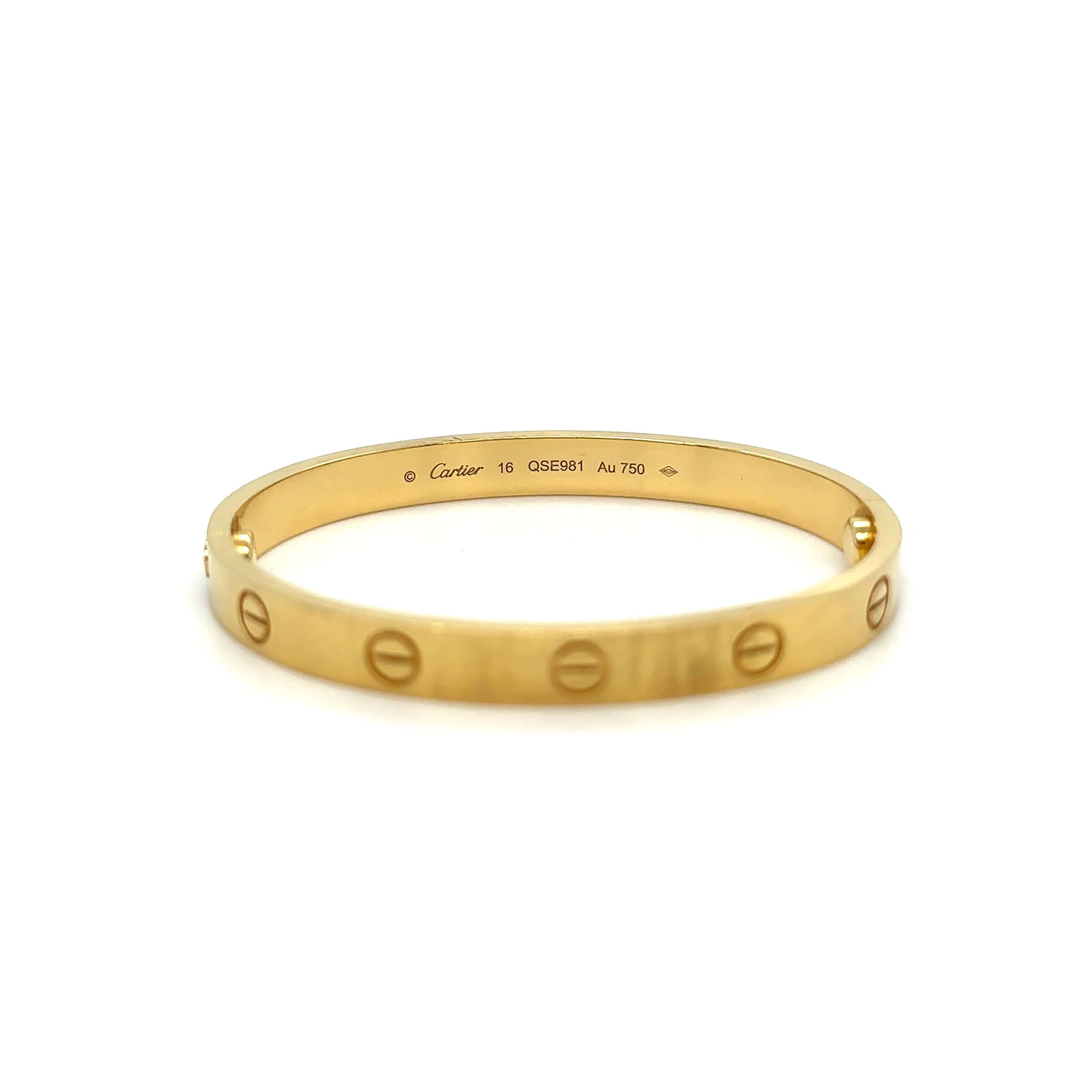 Cartier Love Bracelet - Image 3