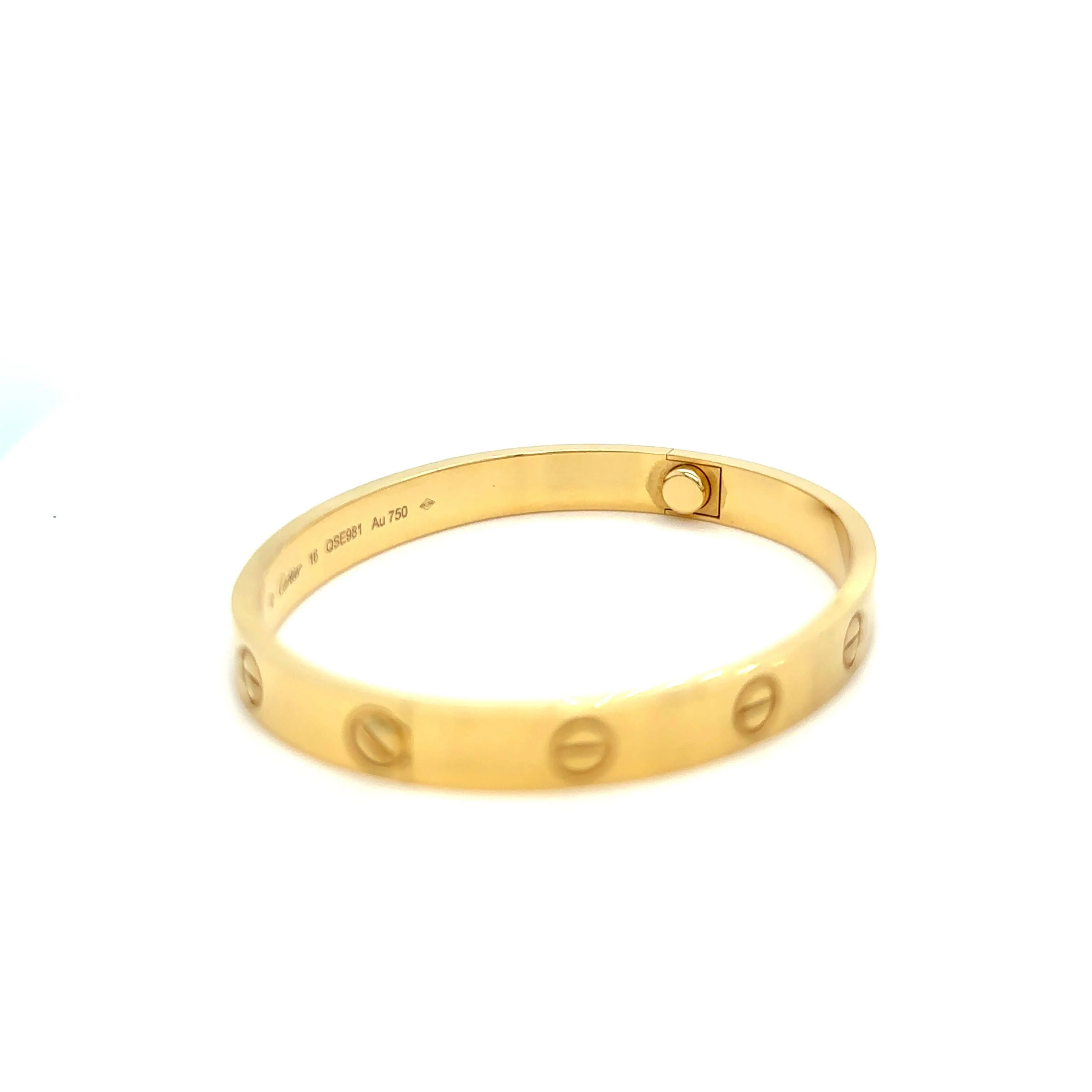 Cartier Love Bracelet - Image 5