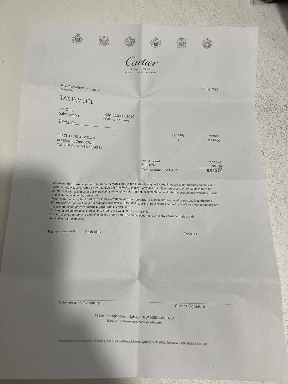 Cartier Love Bracelet - Image 7