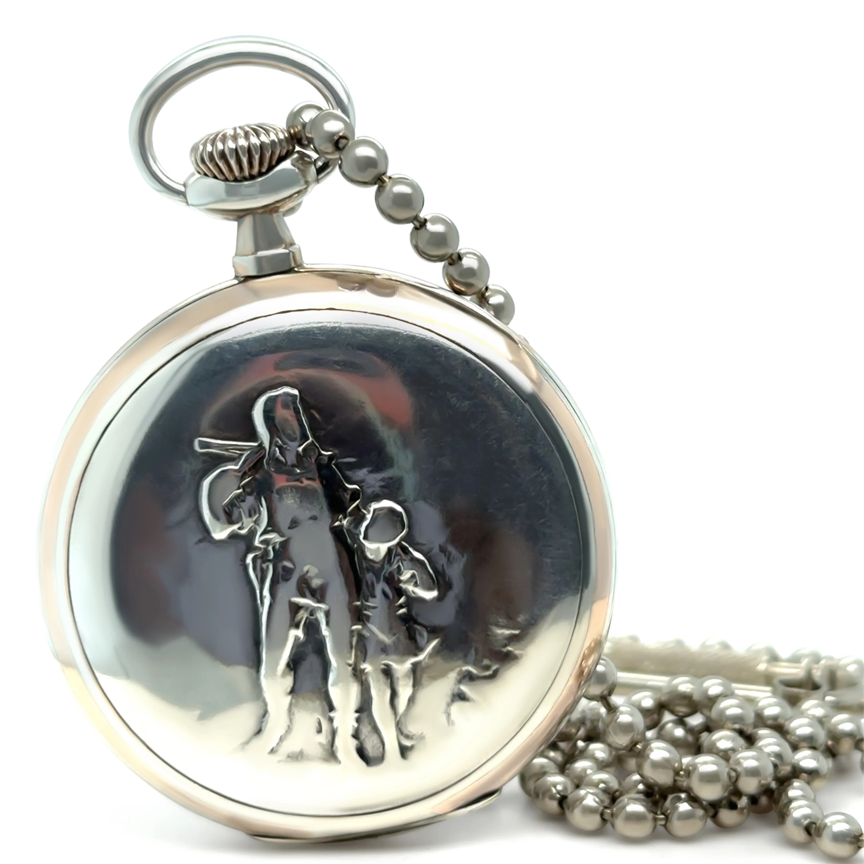 Omega 800 Silver Pocket Grand Prix Watch 50mm – Circa 1915 - Image 5