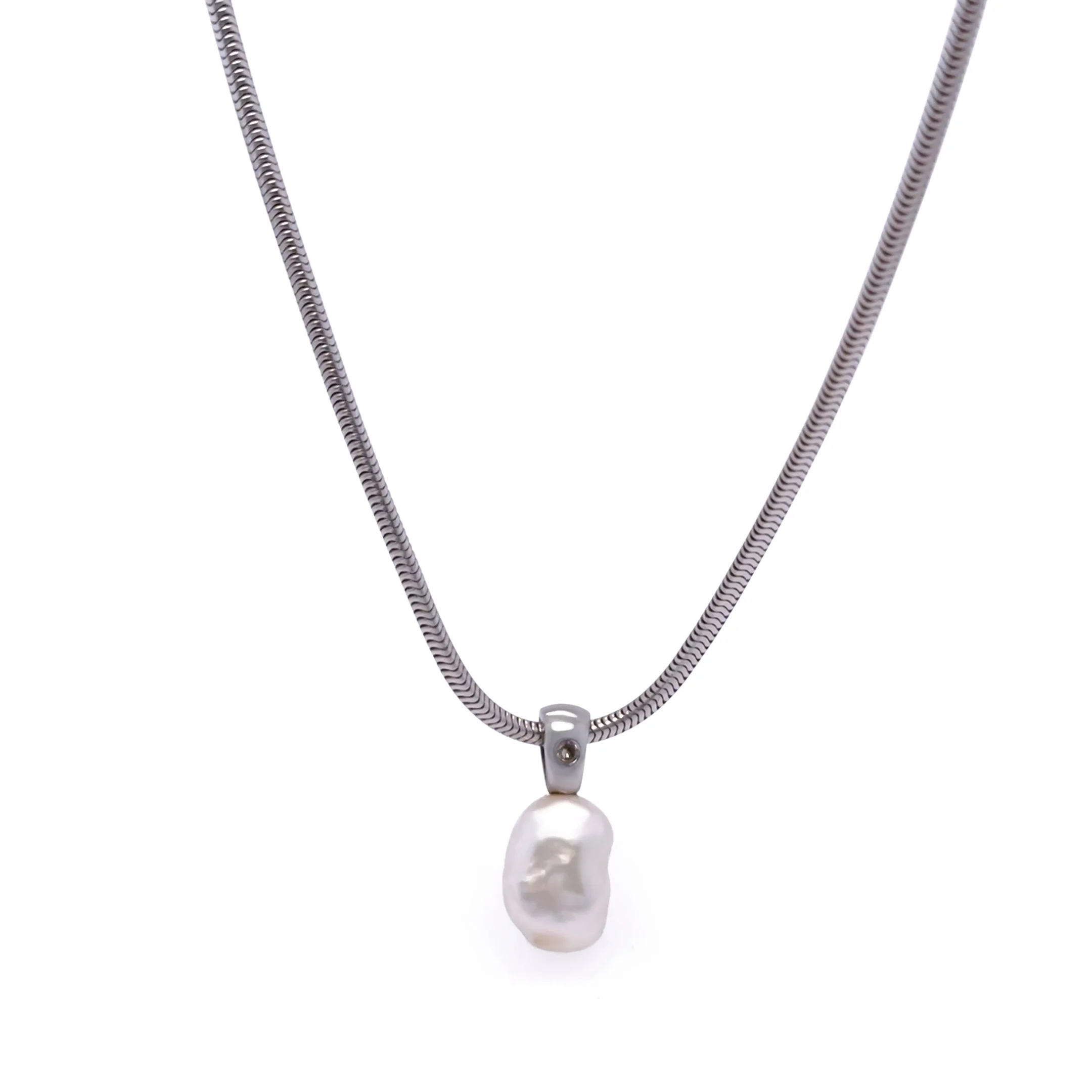 Paspaley 18ct White Gold Kechi Pearl Necklace 9.3g - Image 3