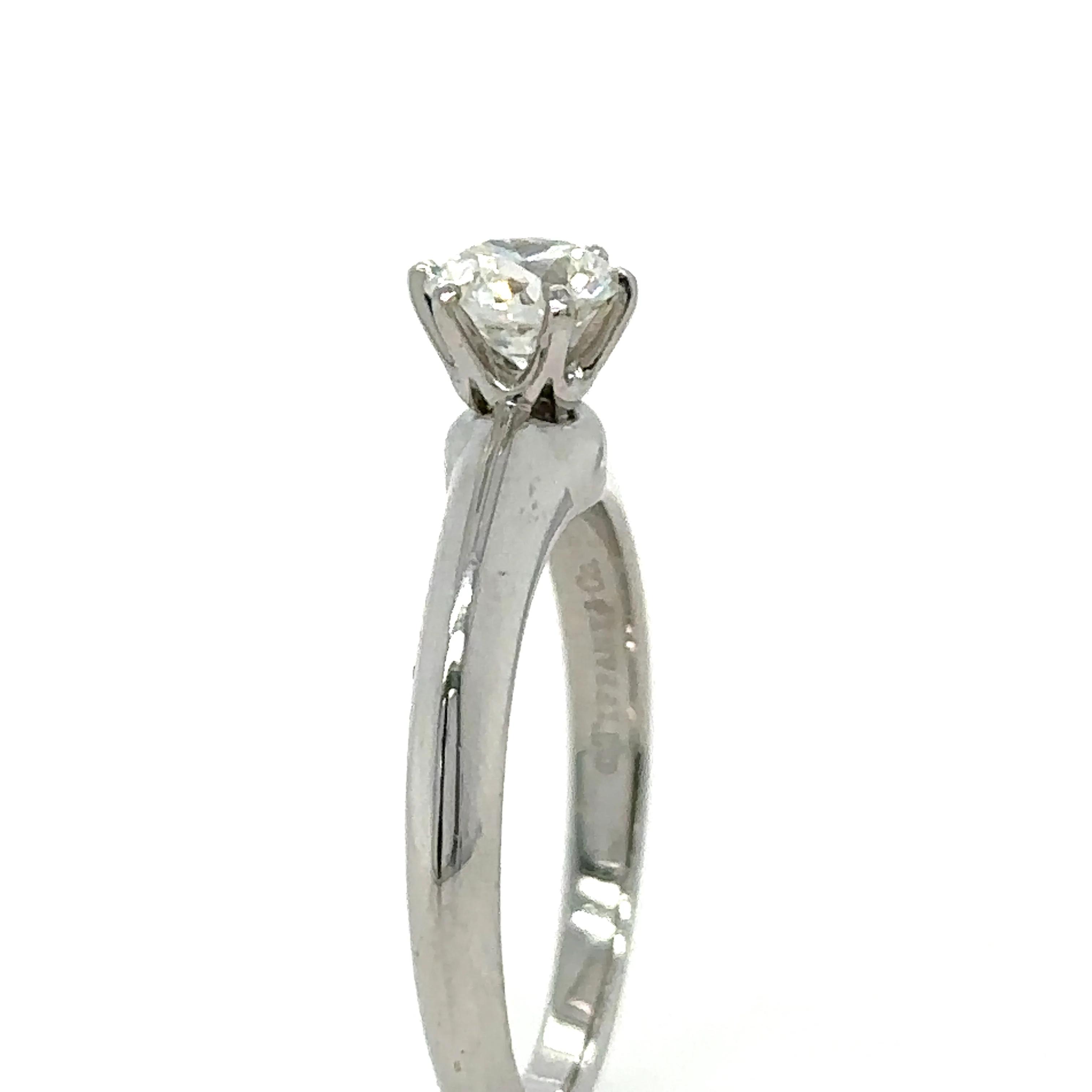 Tiffany & Co Engagement Ring 0.59ct - Image 5