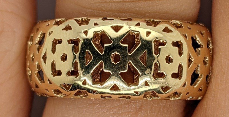 Tiffany & Co Marrakesh 18ct Gold Ring - Image 5