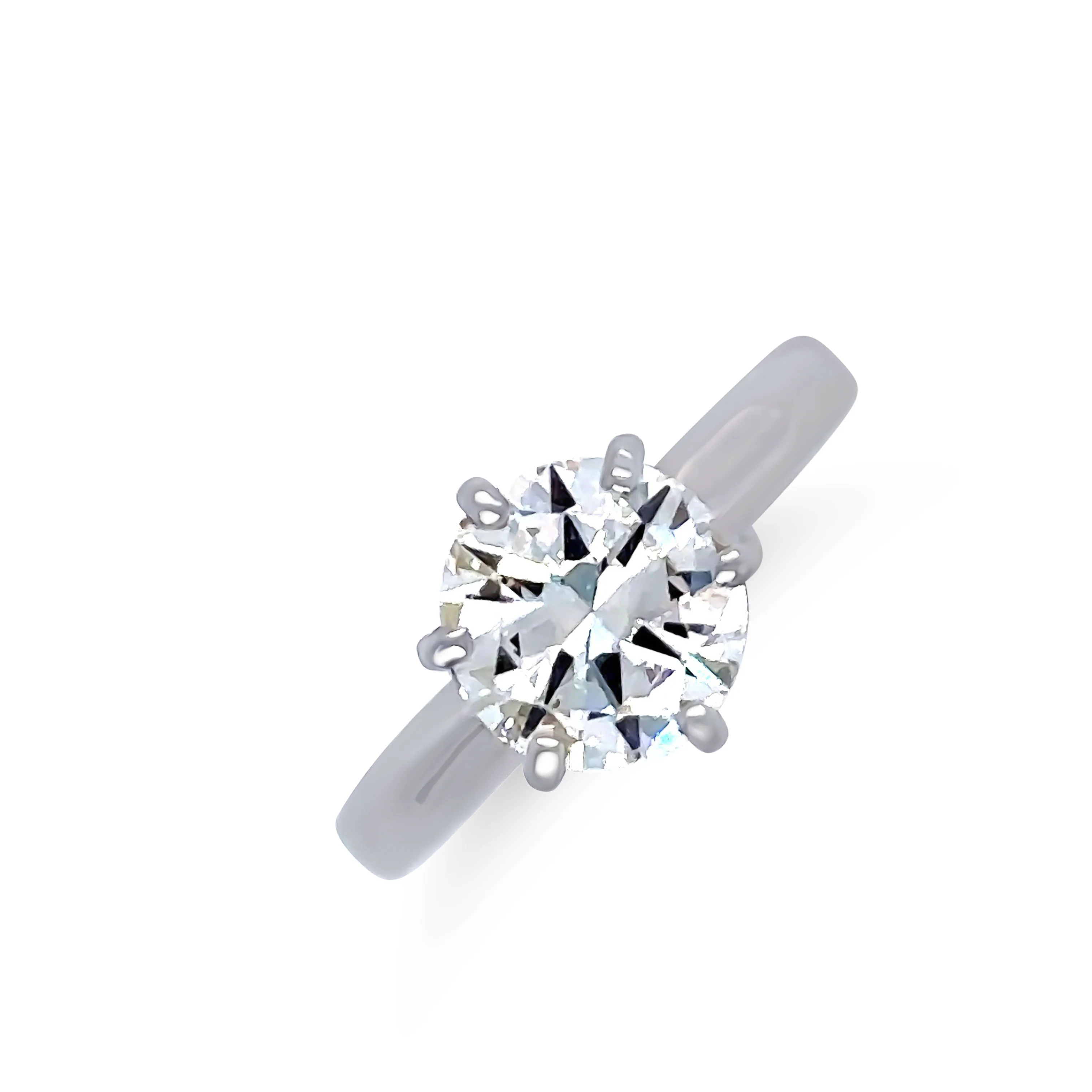 Tiffany & Co Platinum Diamond Engagement Ring 0.85ct - Image 6