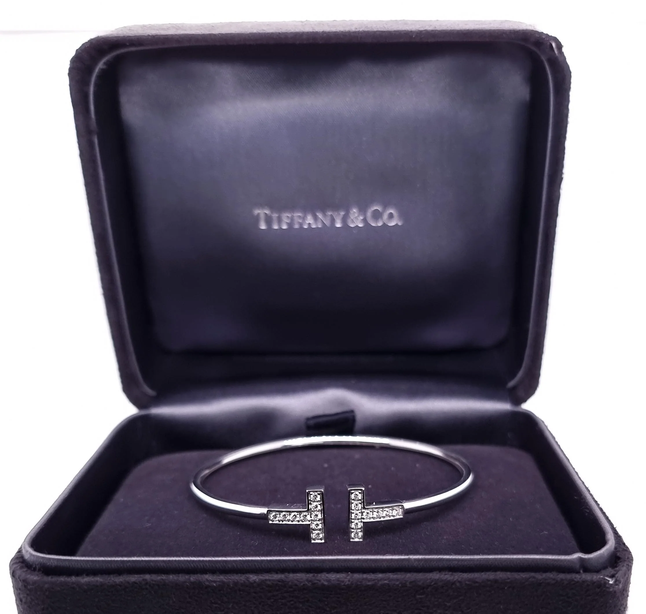 Tiffany & Co T Diamond Wire Bracelet - Image 6